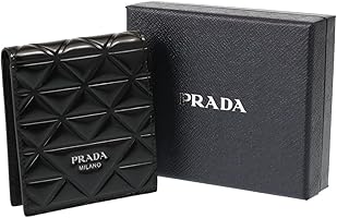 Amazon | [Prada] [プラダ] 財布 メンズ 2つ折り財布 ブラッシュド